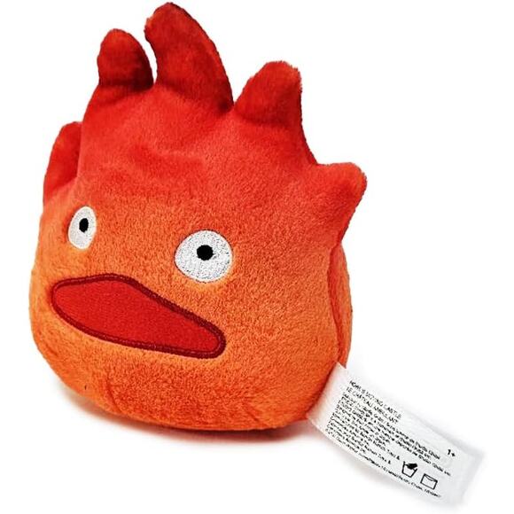 Studio Ghibli Calcifer Plush 5.9 Inch Medium Howls Moving Castle Soft Toy Gift - Picture 3 of 7